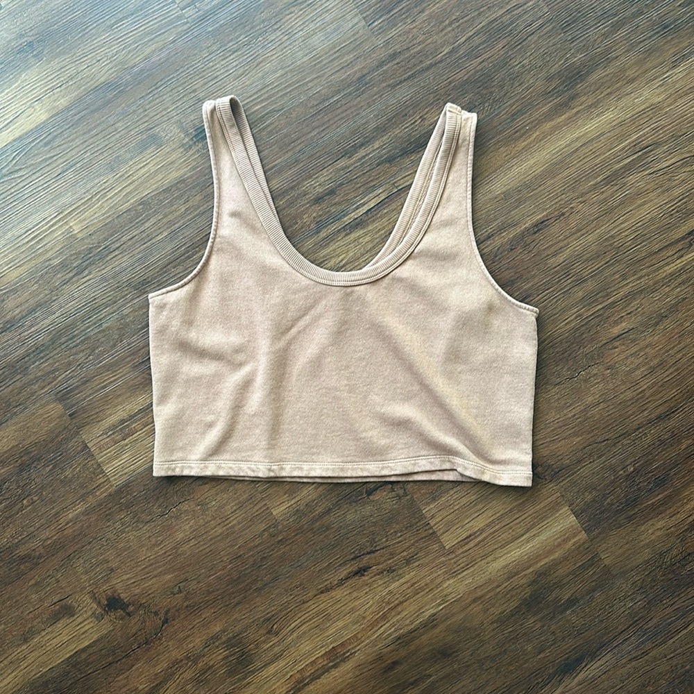 Aerie TerryCloth Cropped Loose-fit Tank